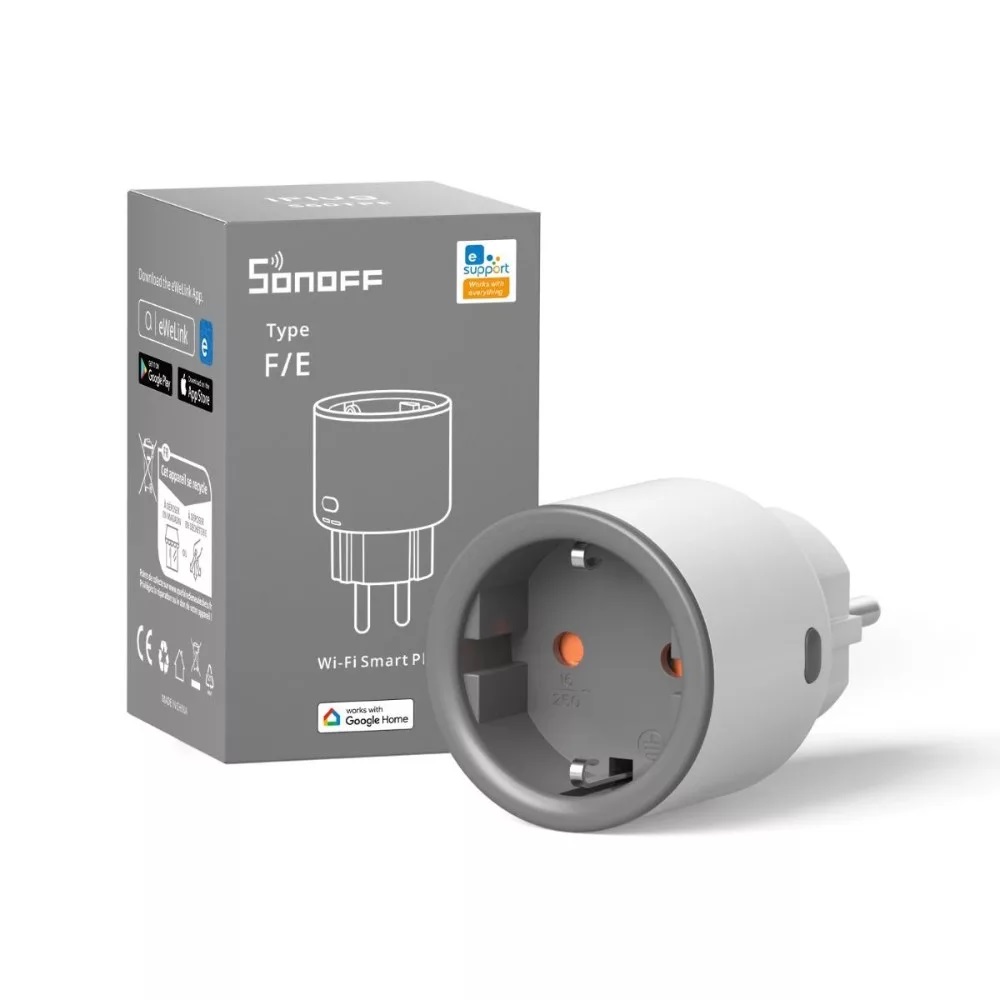 Smart switch Sonoff S60TPF, WiFi, smart utičnica sa mjerenjem potrošnje